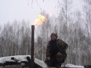 Лебедев зажег Олимпийский огонь