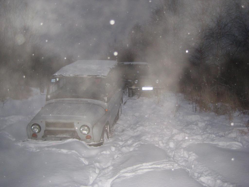 опять попали в яму, Муромцево ноябрь 2010г